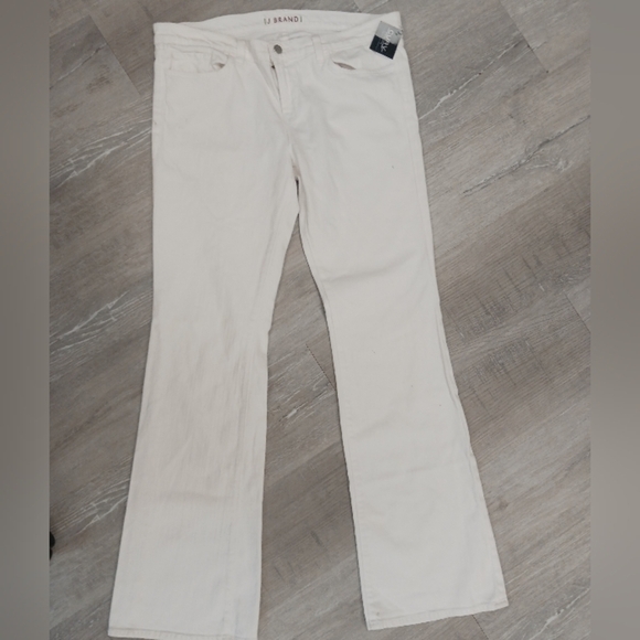 J Brand Mid Rise Crop Bootcut Jeans Size 14 - Picture 2 of 7